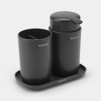 Brabantia ReNew Badkameraccessoires, Set van 3 - Dark Grey - thumbnail