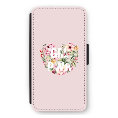 GRL PWR Flower: iPhone 12 mini Flip Hoesje