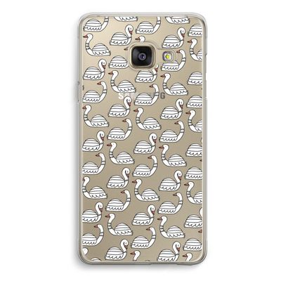 Zwanen: Samsung A3 (2017) Transparant Hoesje