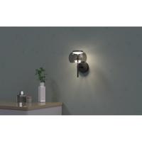 Lyora Design wandlampBounto met smoke glas - 107075