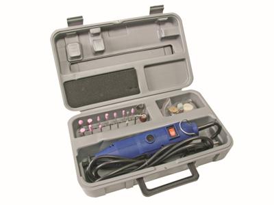 Elektrische boormachine & graveerset met 40 accessoires - Velleman