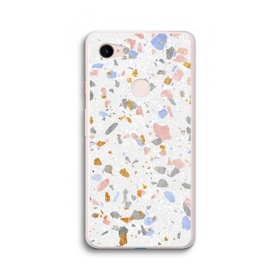 Terrazzo N°8: Google Pixel 3 XL Transparant Hoesje