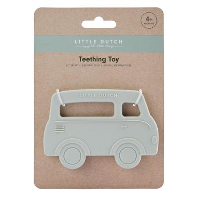 Little Dutch siliconen bijtring bus