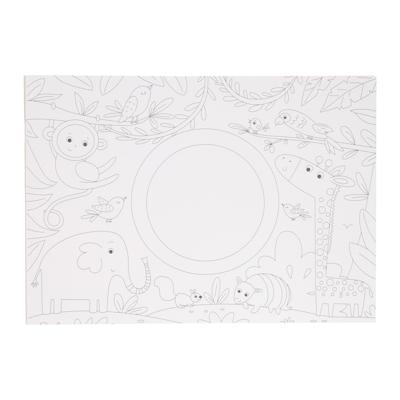 Wins Holland Placemat kleurboek - jungle