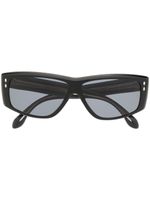 Isabel Marant Eyewear lunettes de soleil à monture rectangulaire - Noir - thumbnail