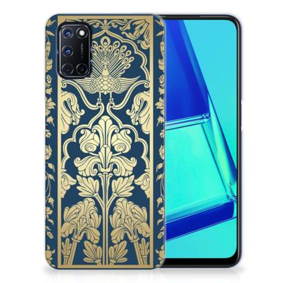 OPPO A52 | A72 | TPU Case | Beige Flowers