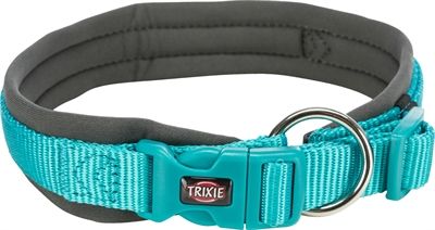 TRIXIE HALSBAND HOND PREMIUM NEOPREEN OCEAAN BLAUW / GRIJS 49-55X2,5 CM TRIXIE HALSBAND HOND PREMIUM NEOPREEN OCEAAN BLAUW / GRIJS 49-55X2,5 CM