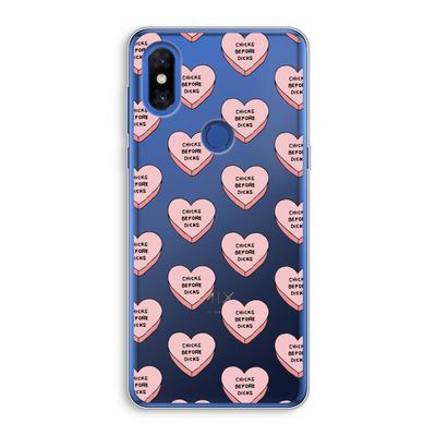 Chicks before dicks: Xiaomi Mi Mix 3 Transparant Hoesje