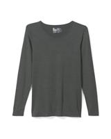 HEMA Dames Temptech T-shirt Grijsmelange (grijsmelange)