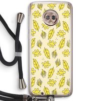 Herfst: Motorola Moto G6 Transparant Hoesje met koord