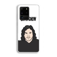 Let It Snow: Samsung Galaxy S20 Ultra Transparant Hoesje
