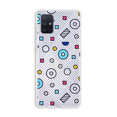 8-bit N°9: Galaxy A71 Transparant Hoesje