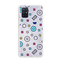 8-bit N°9: Galaxy A71 Transparant Hoesje