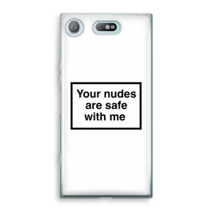 Safe with me: Sony Xperia XZ1 Compact Transparant Hoesje