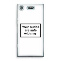 Safe with me: Sony Xperia XZ1 Compact Transparant Hoesje