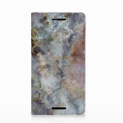 Nokia 2.1 2018 | Standcase | Marmer Grijs Nokia 2.1 2018 | Standcase | Marmer Grijs