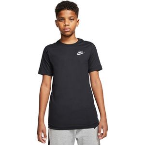 Nike Sportswear Tee Kids - Handbalkleding - Handbalshirts - Black - maat 128-137