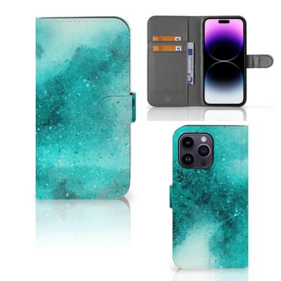 Hoesje iPhone 15 Pro Max Painting Blue
