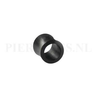 Tunnel ebony hout 12 mm 12 mm