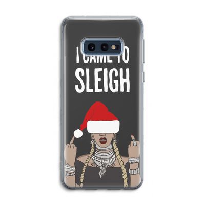 Came To Sleigh: Samsung Galaxy S10e Transparant Hoesje