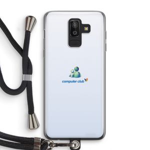 MSN: Samsung Galaxy J8 (2018) Transparant Hoesje met koord