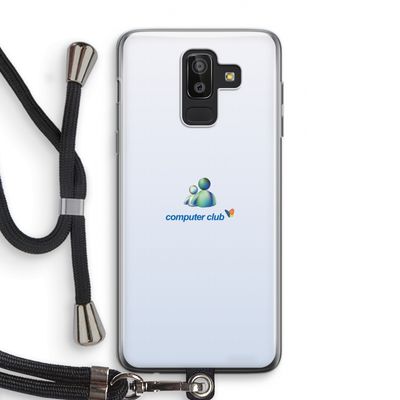 MSN: Samsung Galaxy J8 (2018) Transparant Hoesje met koord