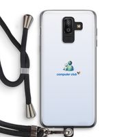 MSN: Samsung Galaxy J8 (2018) Transparant Hoesje met koord