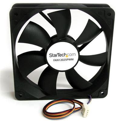 Voedingsbron FAN12025PWM Ventilator Zwart