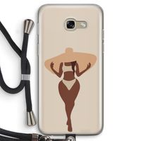 Let's get salty: Samsung Galaxy A5 (2017) Transparant Hoesje met koord