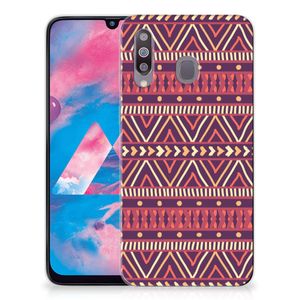 Samsung Galaxy M30 TPU bumper Aztec Paars