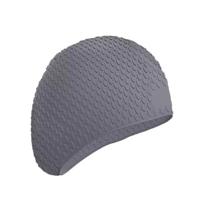2 PC's siliconen waterdichte zwemmen Caps beschermen oren lang haar sport zwemmen Cap voor Adults(Gray)
