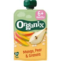 Organix Bio Mango, Pear & Granola 6+ Months 100 g bij Jumbo
