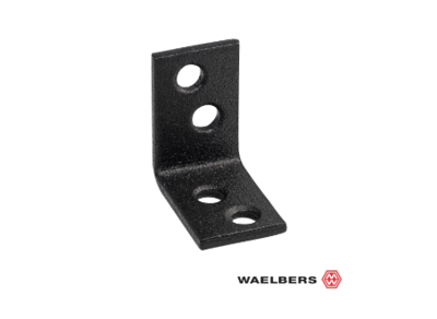 Waelbers Stoelhoek 40mm zwart TXT - 100 Stuk(s) - 2168.13