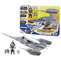 Het N-1 Starfighter-schip van de Mandalorian, Grogu- en Mandalorian-beeldjes van 10 cm, speelgoed voor kinderen vanaf 4 jaar, Star Wars Epic Her Het N-1 Starfighter-schip van de Mandalorian, Grogu- en Mandalorian-beeldjes van 10 cm, speelgoed voor kinderen vanaf 4 jaar, Star Wars Epic Her