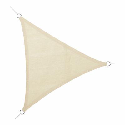 Zonnetent Faura Beige 3,6 x 3,6 x 3,6 m Driehoekig