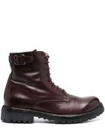 Officine Creative bottines Bonnie 001 en cuir - Marron