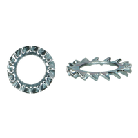 pgb-Europe PGB-FASTENERS | Waaierveerring DIN 6798A M20 Zn | 100 st 06798A00102000003