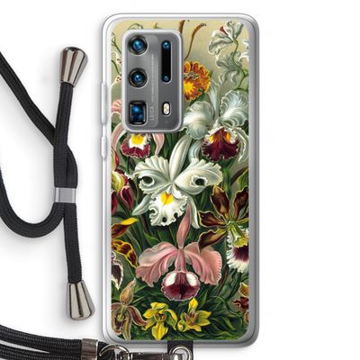 Haeckel Orchidae: Huawei P40 Pro Plus Transparant Hoesje met koord