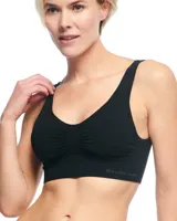 Naadloze BH&apos;s - Fleur Top - Bustier BH top - Basic bralette zwart en huidskleur