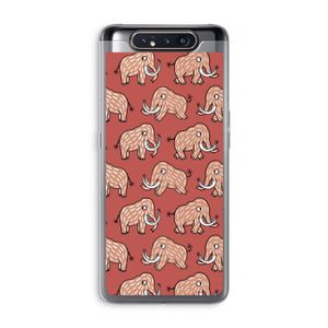 Mammoet: Samsung Galaxy A80 Transparant Hoesje