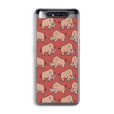 Mammoet: Samsung Galaxy A80 Transparant Hoesje
