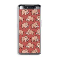 Mammoet: Samsung Galaxy A80 Transparant Hoesje