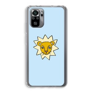 Kleine leeuw: Xiaomi Redmi Note 10S Transparant Hoesje