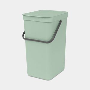 Brabantia Sort & Go afvalemmer 16 liter - Jade Green