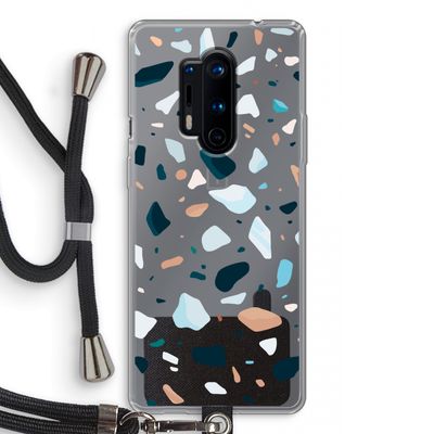 Terrazzo N°13: OnePlus 8 Pro Transparant Hoesje met koord