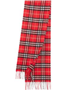 Burberry Kids écharpe The Mini Classic Vintage Check - Rouge