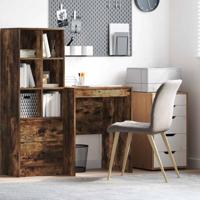 Bureau Gerookt eiken 60 x 50 x 76 cm Bewerkt hout