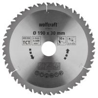 Cirkelzaagblad Wolfcraft 6736000 Ø190 X 2,4 mm