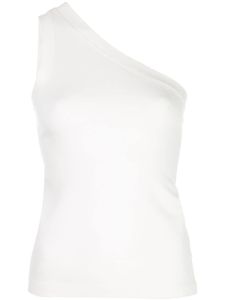 Rosetta Getty top asymétrique à une épaule - Blanc