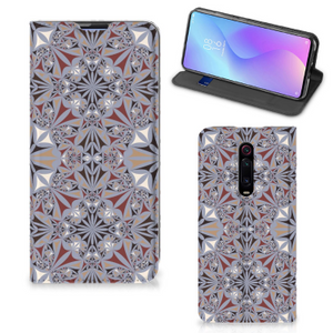 Xiaomi Mi 9T Pro Standcase Flower Tiles